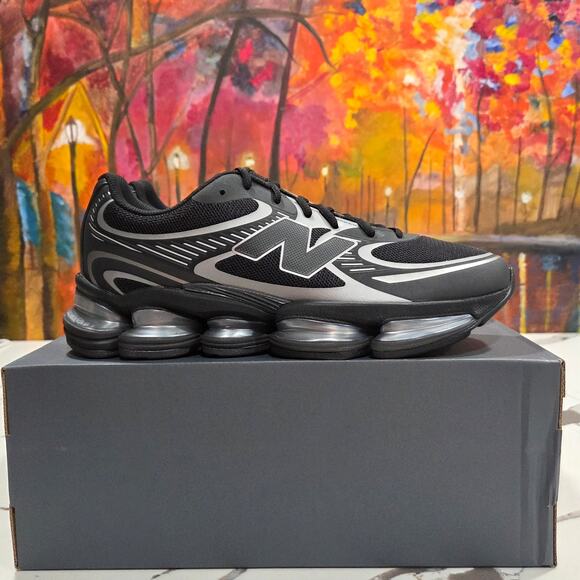 New Balance Abzorb 2000 Black Silver Metallic Size 10 Men\'s U20008LL New main image 7